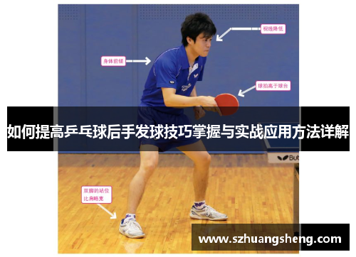 如何提高乒乓球后手发球技巧掌握与实战应用方法详解