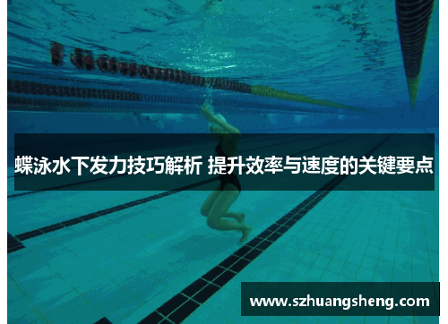 蝶泳水下发力技巧解析 提升效率与速度的关键要点